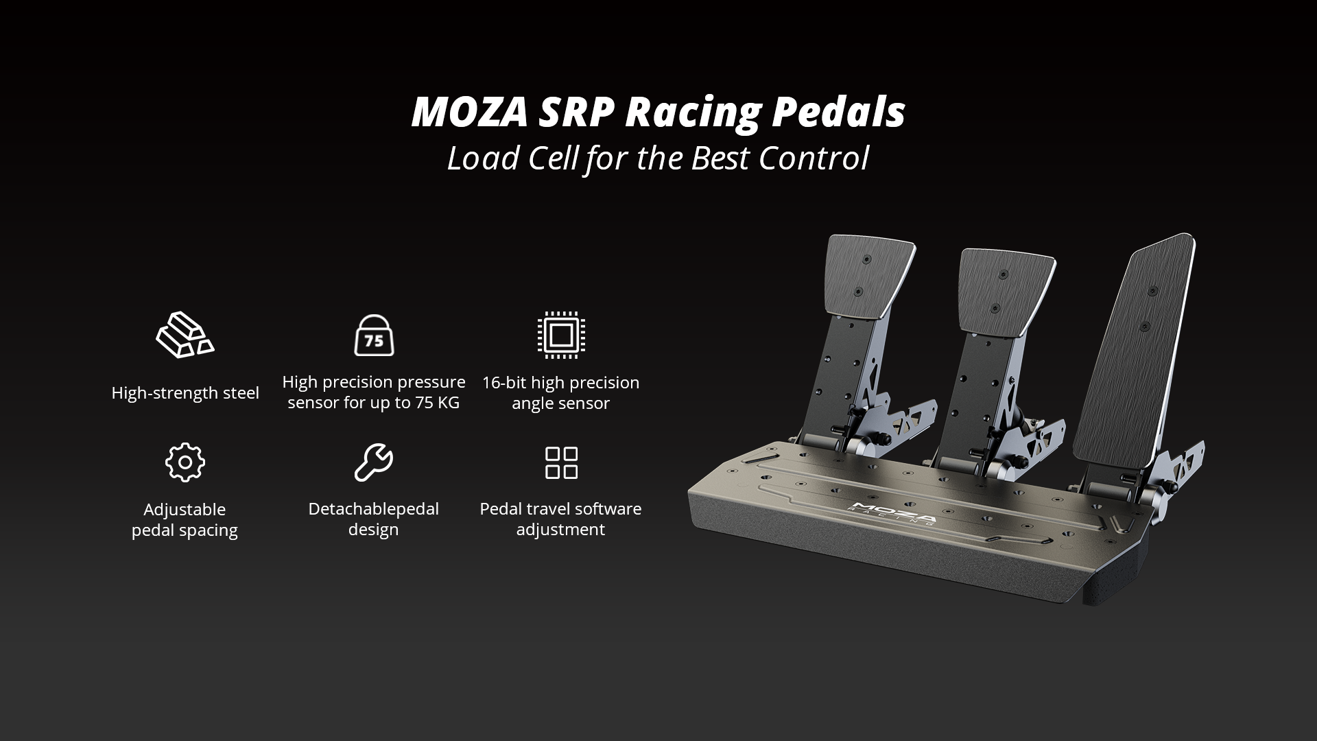 MOZA SRP Pedals